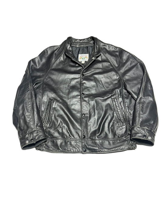 Vintage ThunderBird Leather Jacket Larg