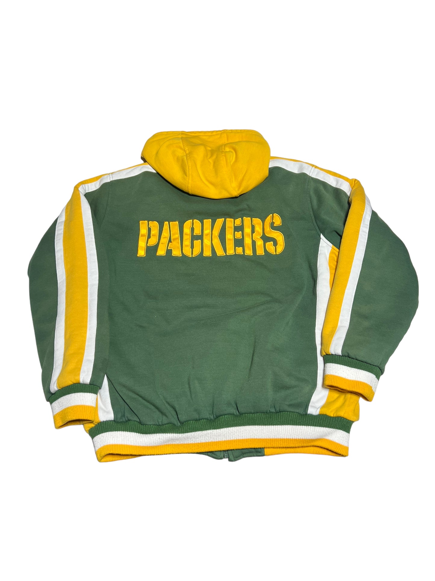 Vintage Packers Puffer full Zip Large