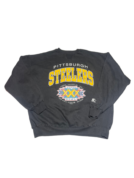 Vintage 1995 Steelers Starter Sweater XL