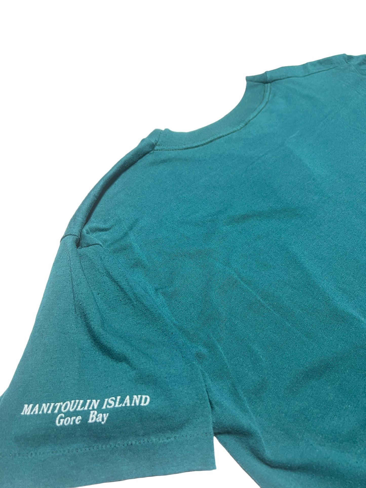 Vintage 1993 Manitoulin Island Wolf Tee