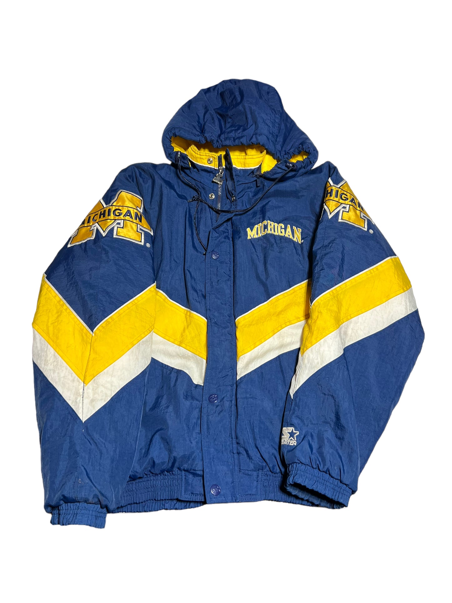 Vintage Michigan Starter Jacket L/XL