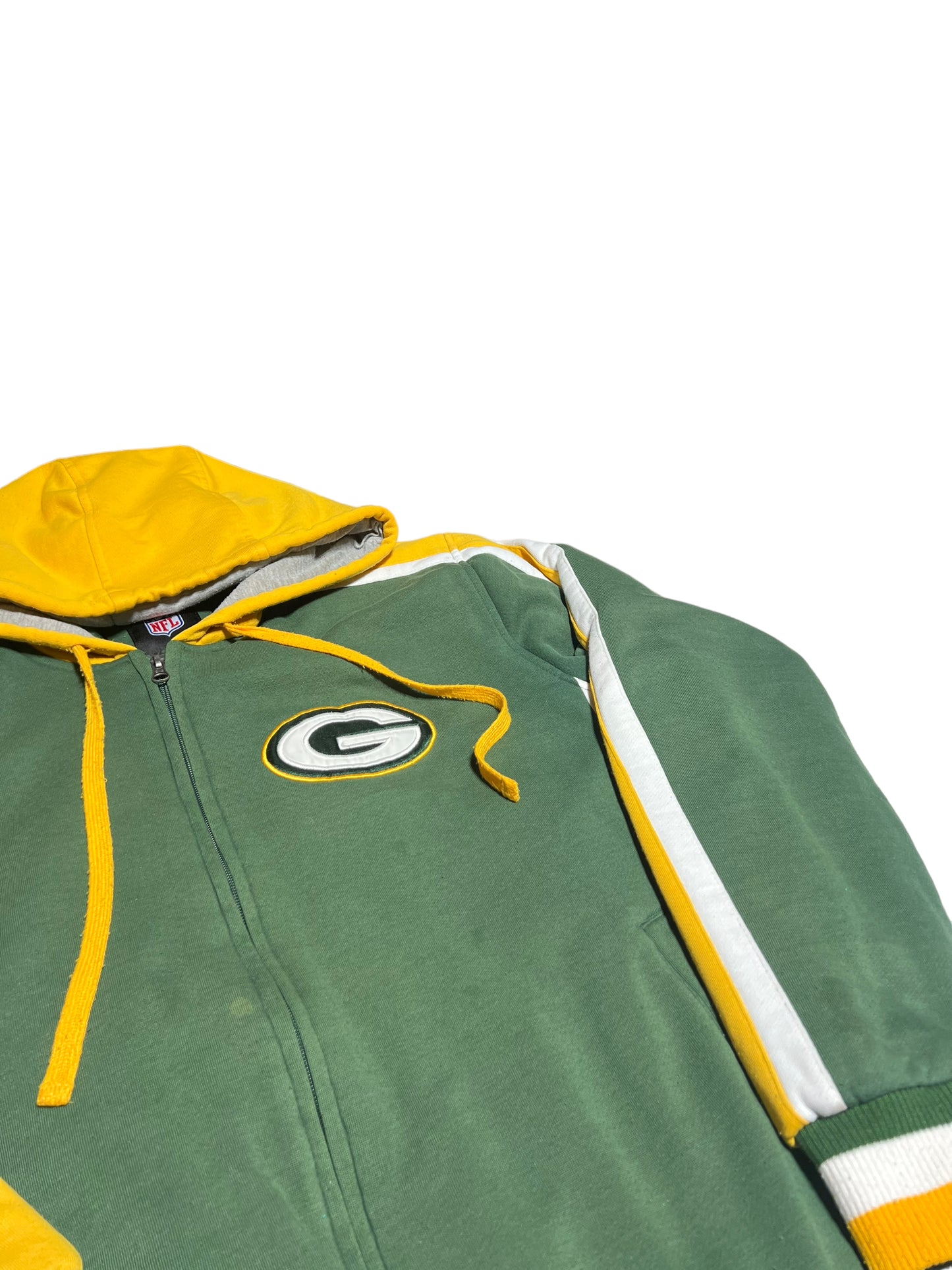 Vintage Packers Puffer full Zip Large