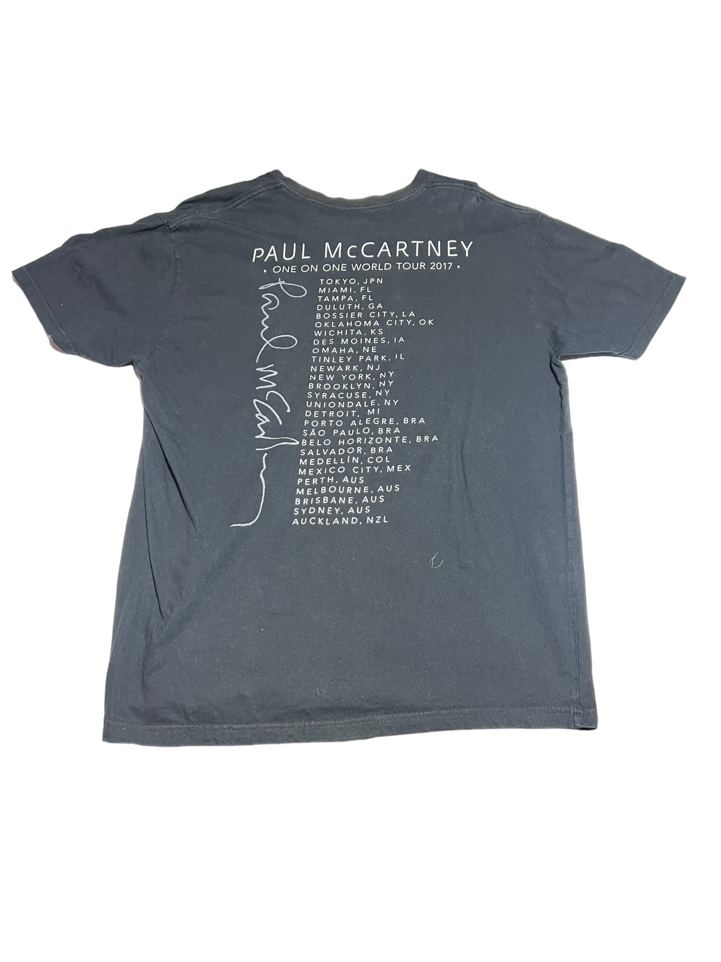 Paul McCartney Tour tee XL