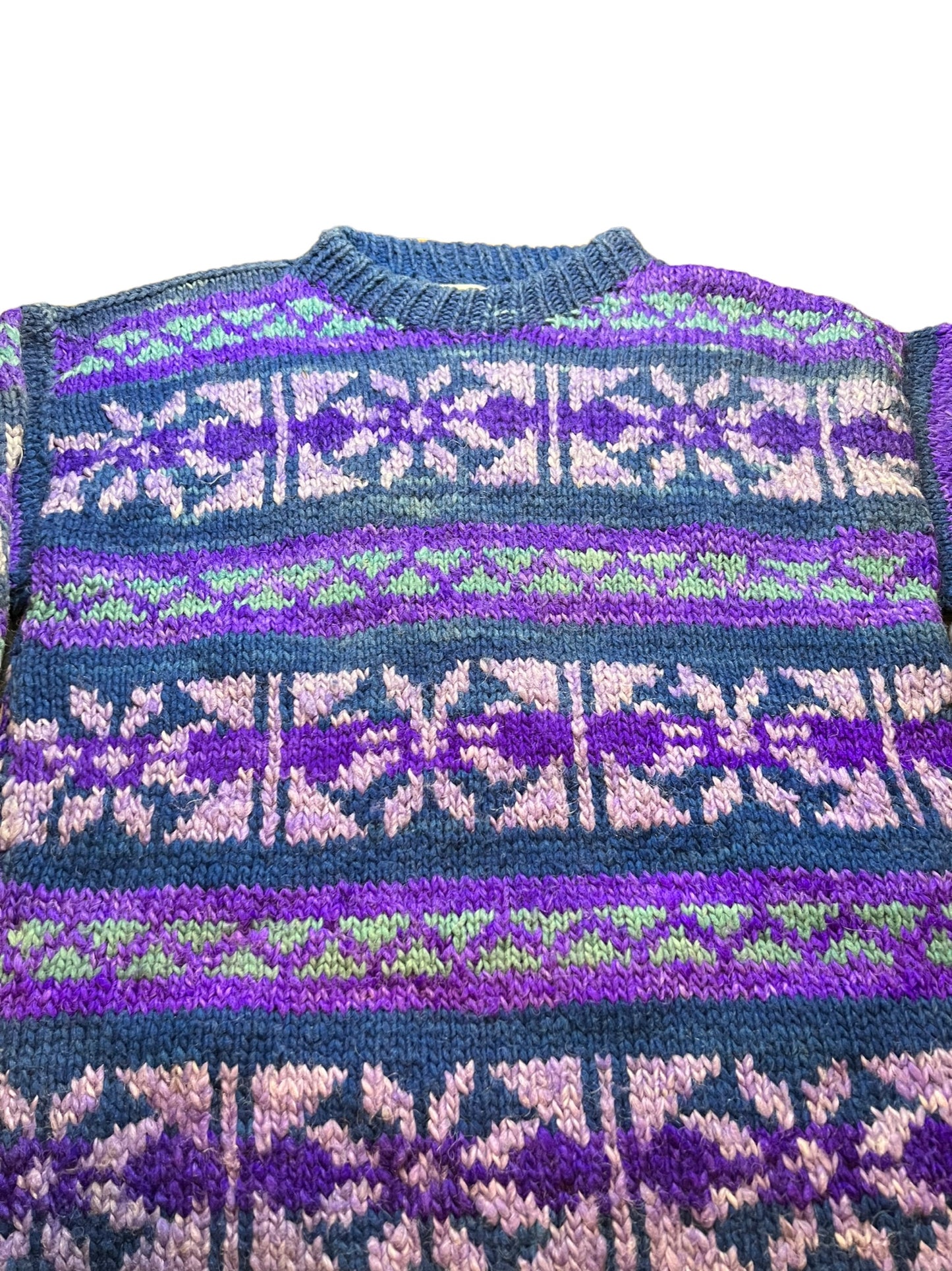 Vintage 100% Wool Sweater XL