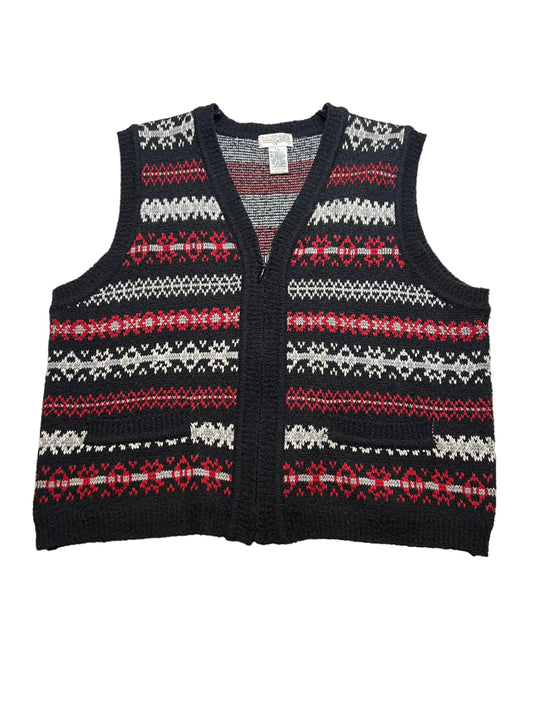 Northern Spirit Knit Vest Large